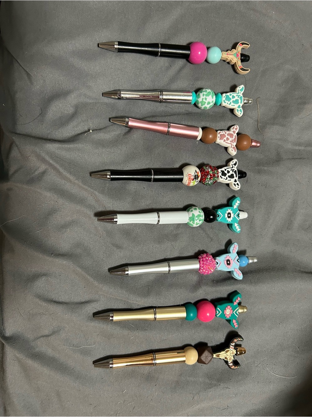 Cute Beaded Animal Top Pens - Assorted Colors $5 for all